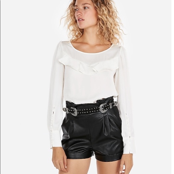 New Express Studded Double Buckle Western Belt - Picture 4 of 7